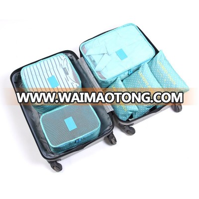 Amazon Hot Travel Packing Cubes Luggage Bag Travel Luggage Cases Compression Travel Bag Set