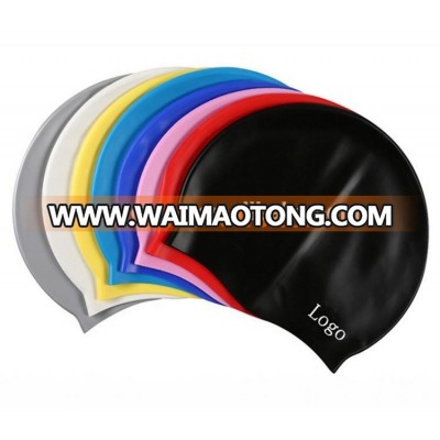 New coming OEM design physical sport silicone swimming cap